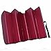 Motor Trend Accordion Red Car Windshield Sun Shade - Car Sun Visor Sun Shade for Car Windshield - Car Window Shades for SUV & Truck - Dash Cover Sun Protection Window Shade Accessories - 58