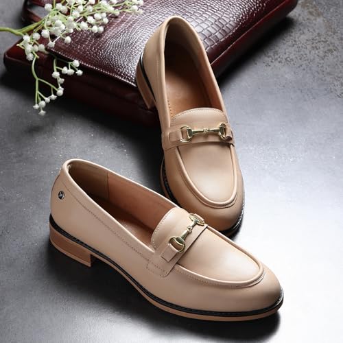 Image of YOHO Bliss Loafers for Women | Comfortable & Stylish Bellies | Fashion Moccasins with Footpharma Footbed | Slip-on for Casual & Formal Wear | 003