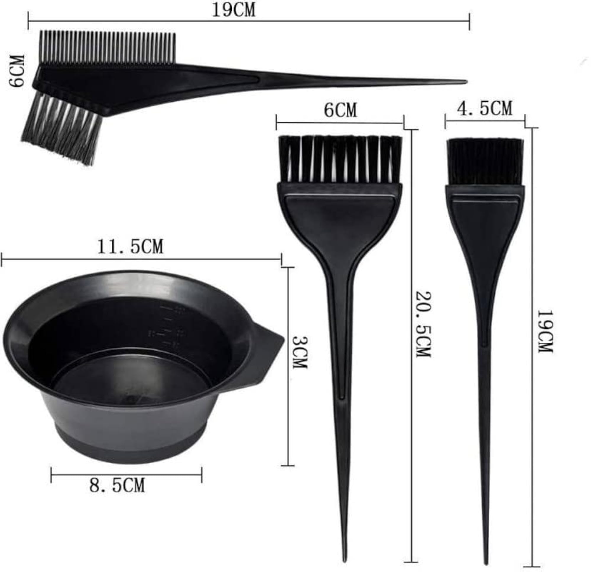 Professional Hair Coloring Dyeing Kit for Salon and Home Use
