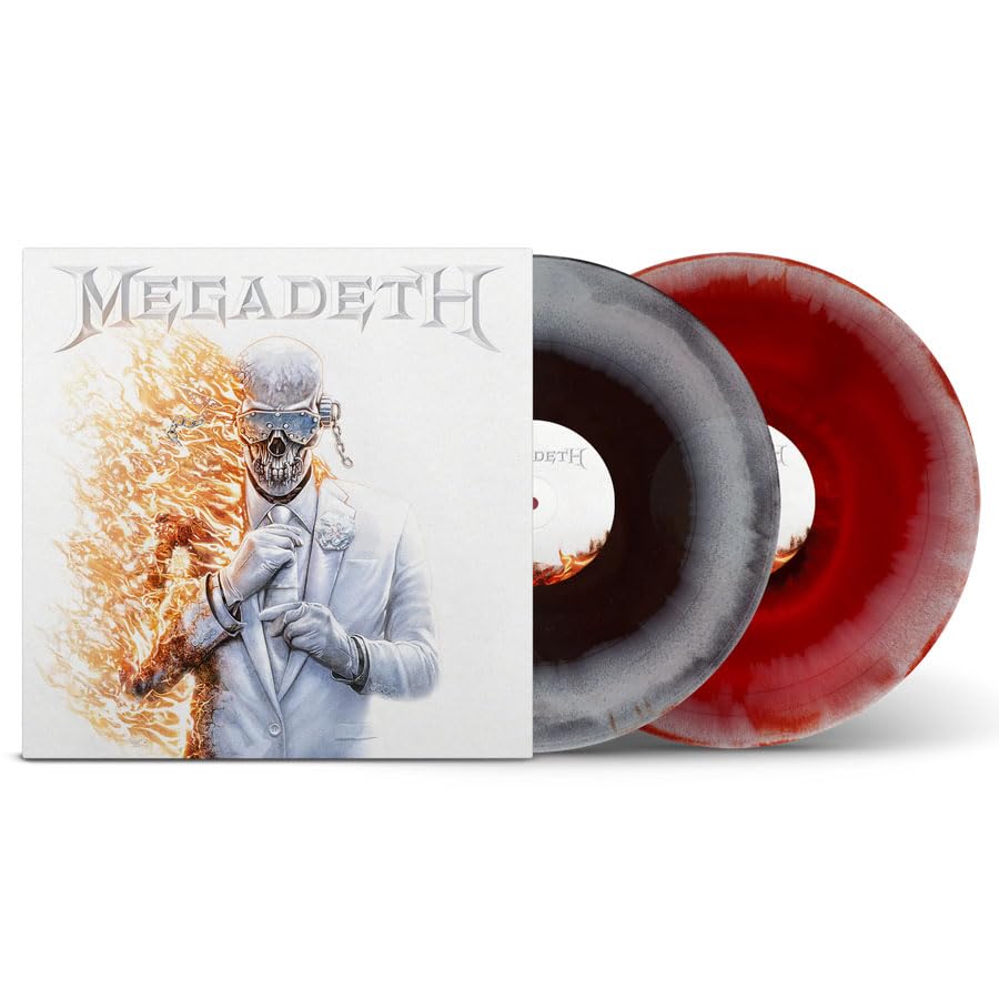 Megadeth Self-Title Black Ice, Bone & Red Tri