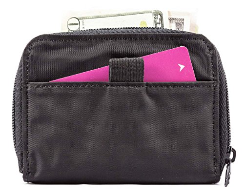Big Skinny Women's Lynx Zippered Slim Wallet, Holds Up to 30 Cards3