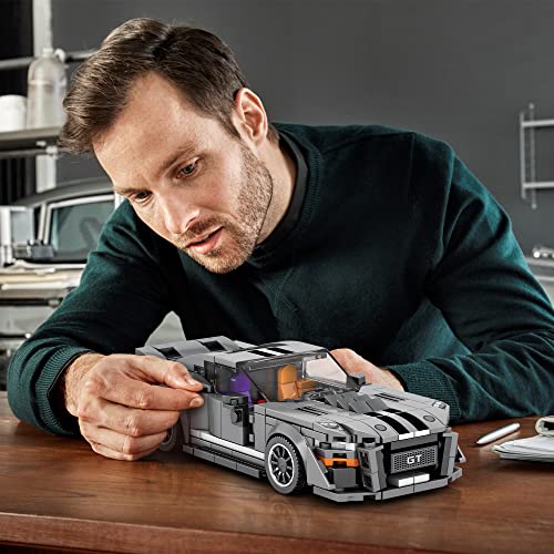 Zylegen Shelby Gt500 Building Toy For Boy Teen Gift Giving Or Collection,Collectible Sports Car Technology Car Building Kit,Diy Toys For Boys Age 3-12(476Pcs) #TOP5