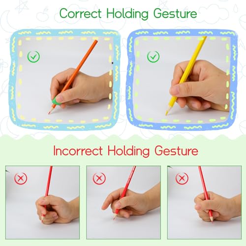 Choisyin CSY050069 Pencil Grips For Kids Handwriting,Pencil Grips Pencil Grippers 15Pcs Pencil Grip thumb #5