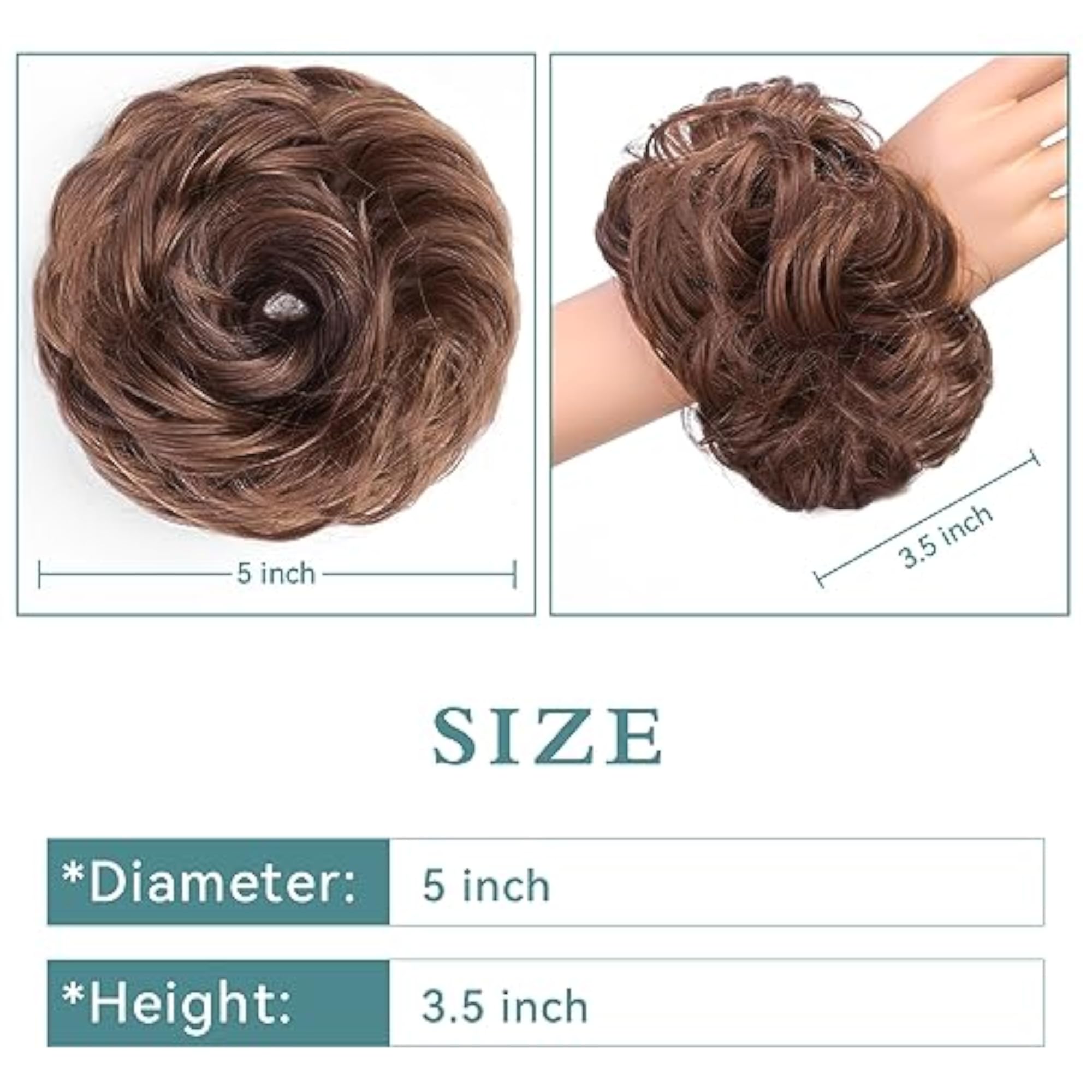 Wavy Curly Synthetic Hair Ponytail Extension for Women