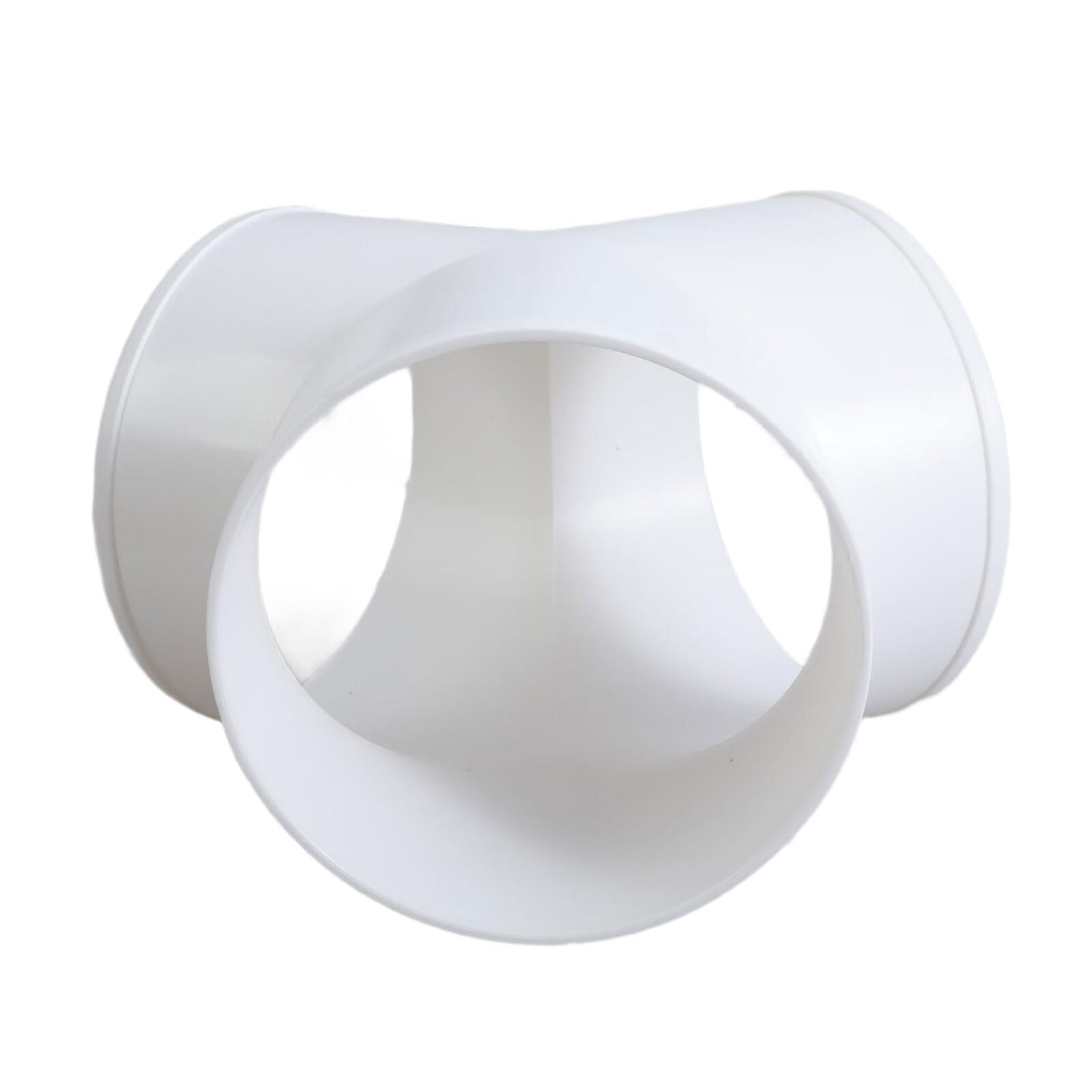 PVC Exhaust Duct Connector Quick Ventilation Tube Joint Coupler 3 Way Splitter Ventilation Fitting Y Duct Connector