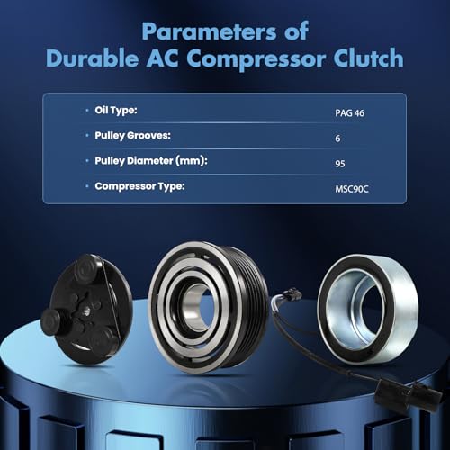 Image of ECCPP A /C Compressor Clutch 2001-2005 for Dodge for Stratus 2.7L 3.0L