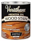 Varathane 211721H Oil-Based Interior Wood Stain, Quart, Chestnut, 32 Fl Oz