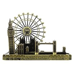 DECHOUS Big Ben Clock Figurine Metal Decorative Statue for Home Office Tabletop London Souvenir photo DECHOUS Big Ben Clock Figurine Metal Decorative Statue for Home Office Tabletop London Souvenir