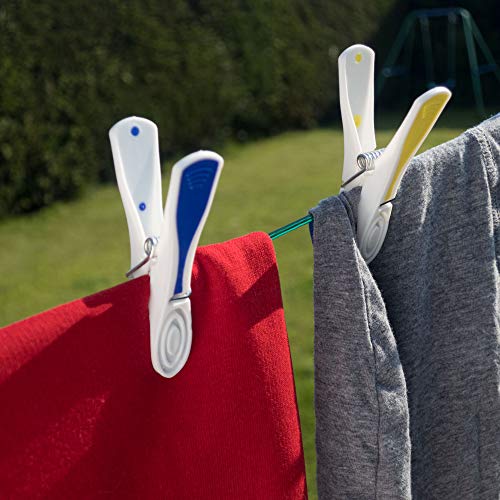 Pinces Linge Ressort Extérieur 100 Pinces à Linge Colorées - Lot