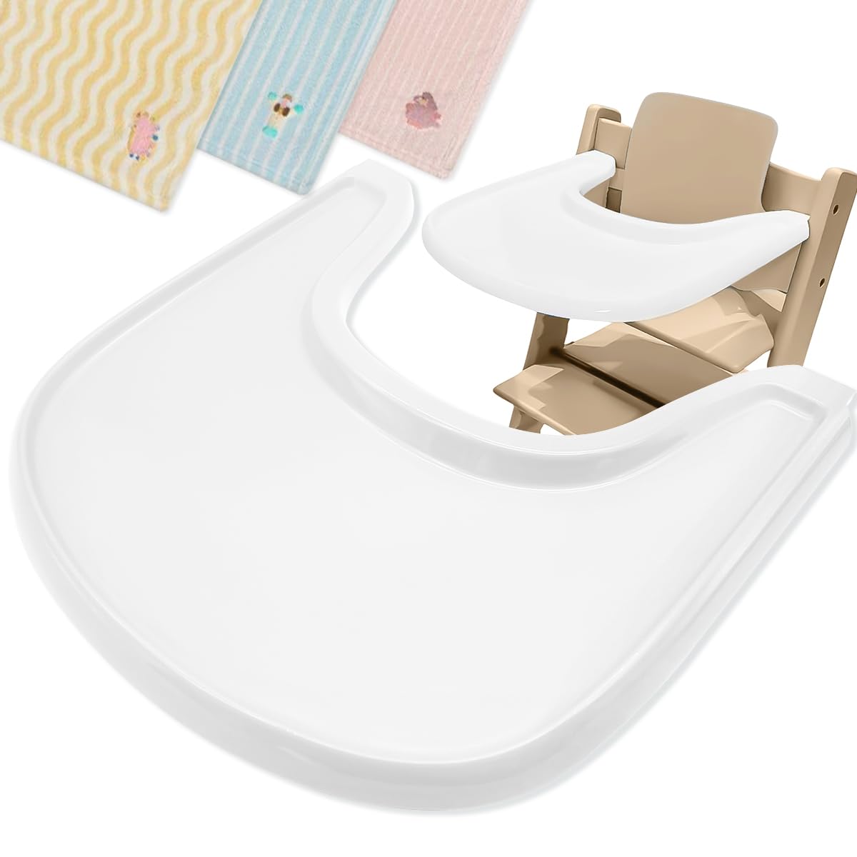 Amazon | ストッケ 互換品トレイ トリップトラップ 専用 ベビーチェア