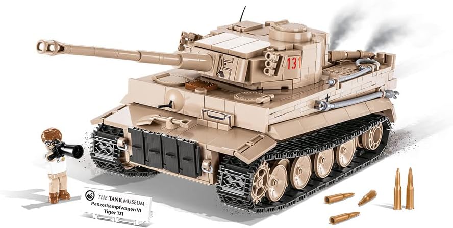 COBItoys 850 Pcs Hc WWII /2556/ Pzkpfw Vi Tiger 131 Tank