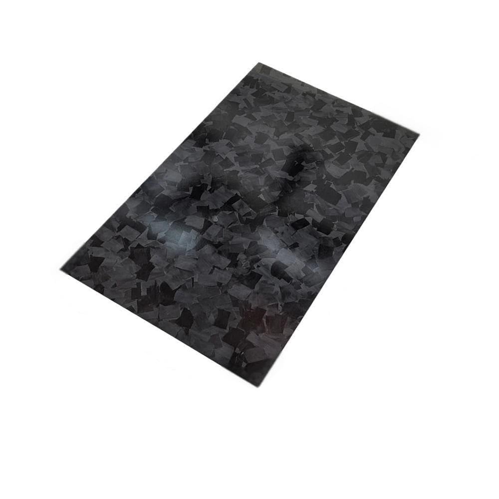 Błyszczący marmurowy arkusz z włókna węglowego o wymiarach 200x250 mm - płyta CFK o wysokiej wytrzymałości do zastosowań dekoracyjnych i konstrukcyjnych(5.0x200x250mm)