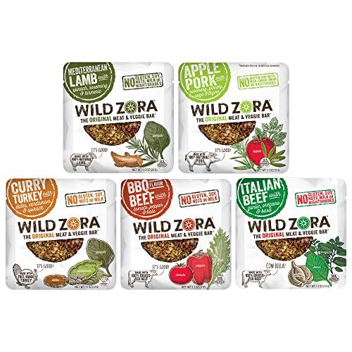 Wild Zora Meat & Veggie Bars