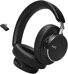 AKG, Fone de Ouvido Bluetooth, AKG N9 Hybrid, Over Ear, Sem Fio, Com Cabo Removível e Cancelamento de Ruído - Preto