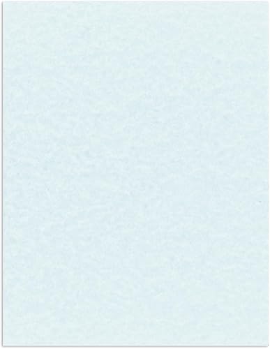 NextDayLabels - Paquete de 50 hojas – 8-1/2 x 11 pulgadas (tamaño carta) 65 libras con cubierta de pergamino (piedra azul)