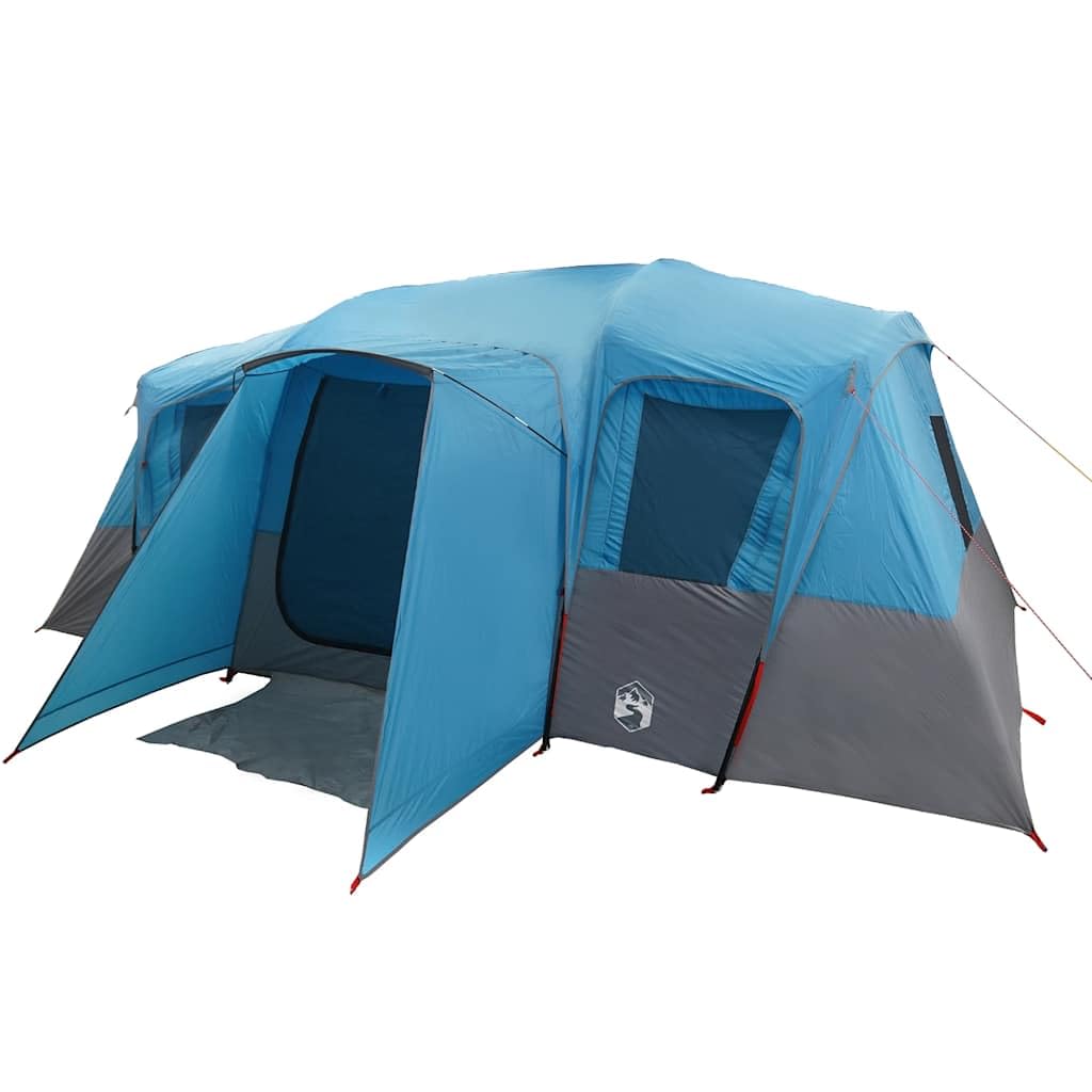 Générique Tente familiale Tunnel 16 Personnes Bleu imperméable,Équipements Sportifs,Loisirs de Plein air,Camping et randonnée,Tentes,Bleu,19.9 KG,94708