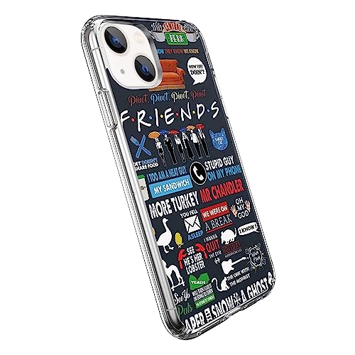 Chenqiaohu ALIQANRO-52 Compatible With Iphone 15 Case, Design Unique Pattern Soft Tpu Bumper Slim Protective Clear Case For Men Women Girl Boy thumb #1