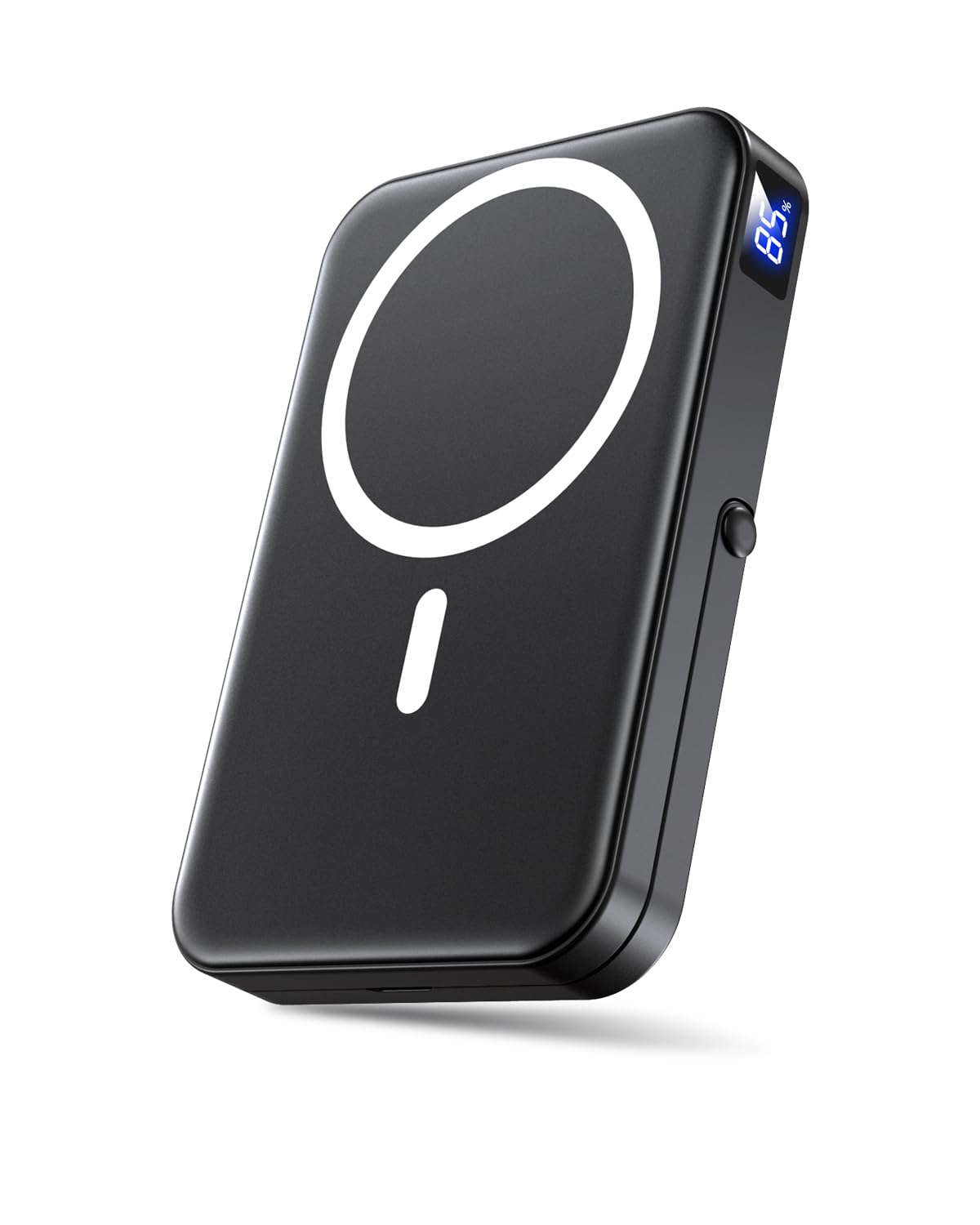 Portable Charger for Magsafe Battery Pack 10000mAh Power Bank with Foldable Stand PD 22 5W Fast Magnetic Charge