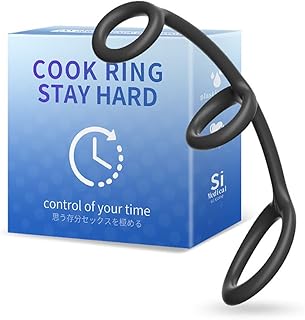 3 in 1 Silicone Penis Rings for Men Cock Rings Ultra Soft Stretchy Penis Erect Ring, Sex Toy for Men