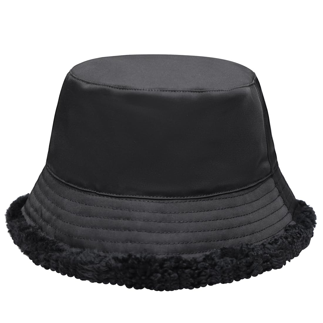 Harssidanzar Herren und Damen Winter Fischerhüte Wolle Futter wasserdichte warme Kappe CU609EU