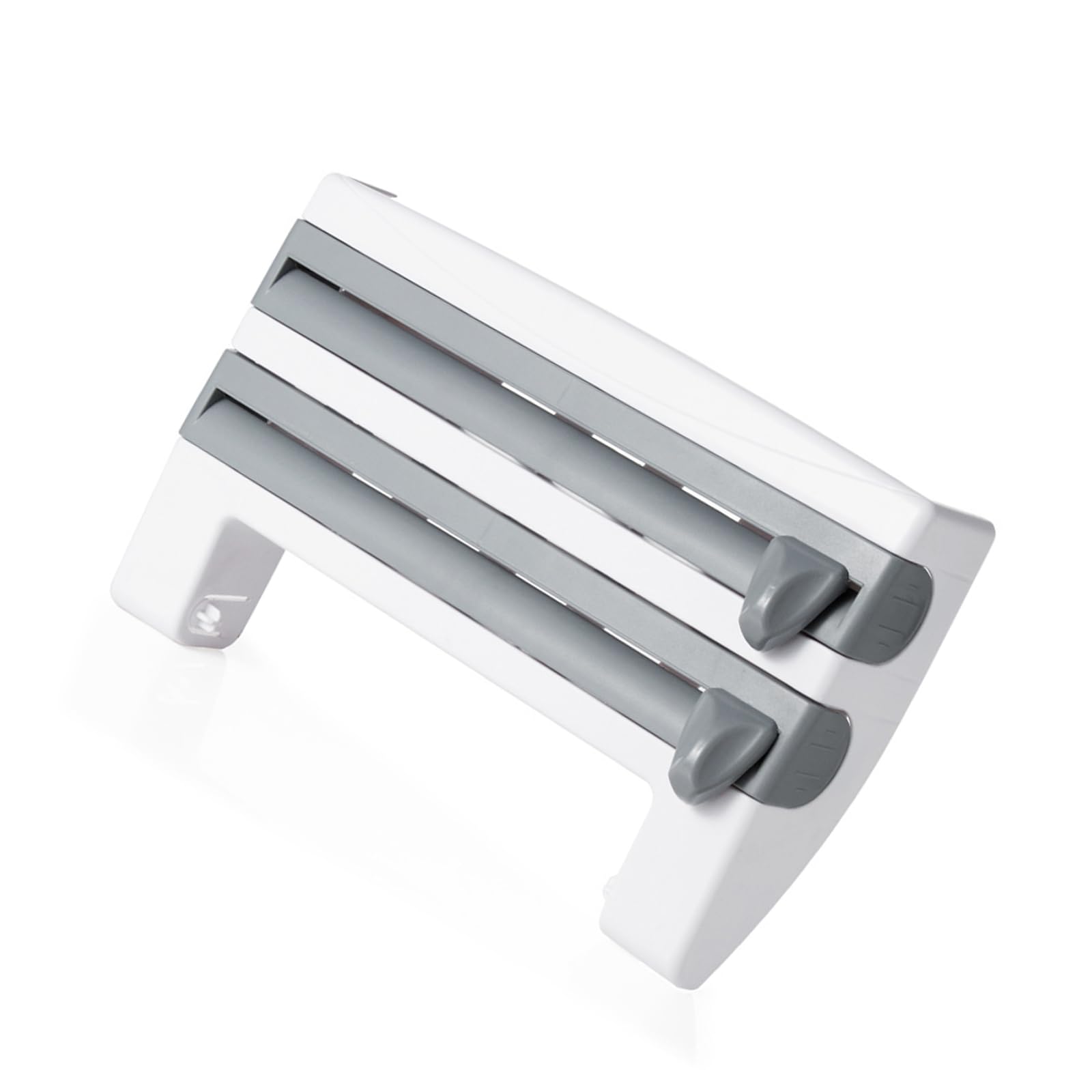 OSNIYAW Compact Kitchen Organizers Wrap and Foil Holder for Wrap Aluminum and Cooking Paper with Cutter Paper Holder Organizers