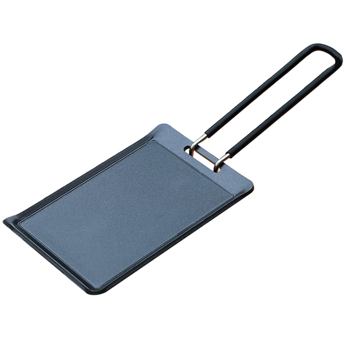 UDSKNV[KSL Outdoor Mini Portable Grill Pan Small Camping Frying Pan Travel Hiking Picnic Camping Cookware Barbecue Tool Dish Pan