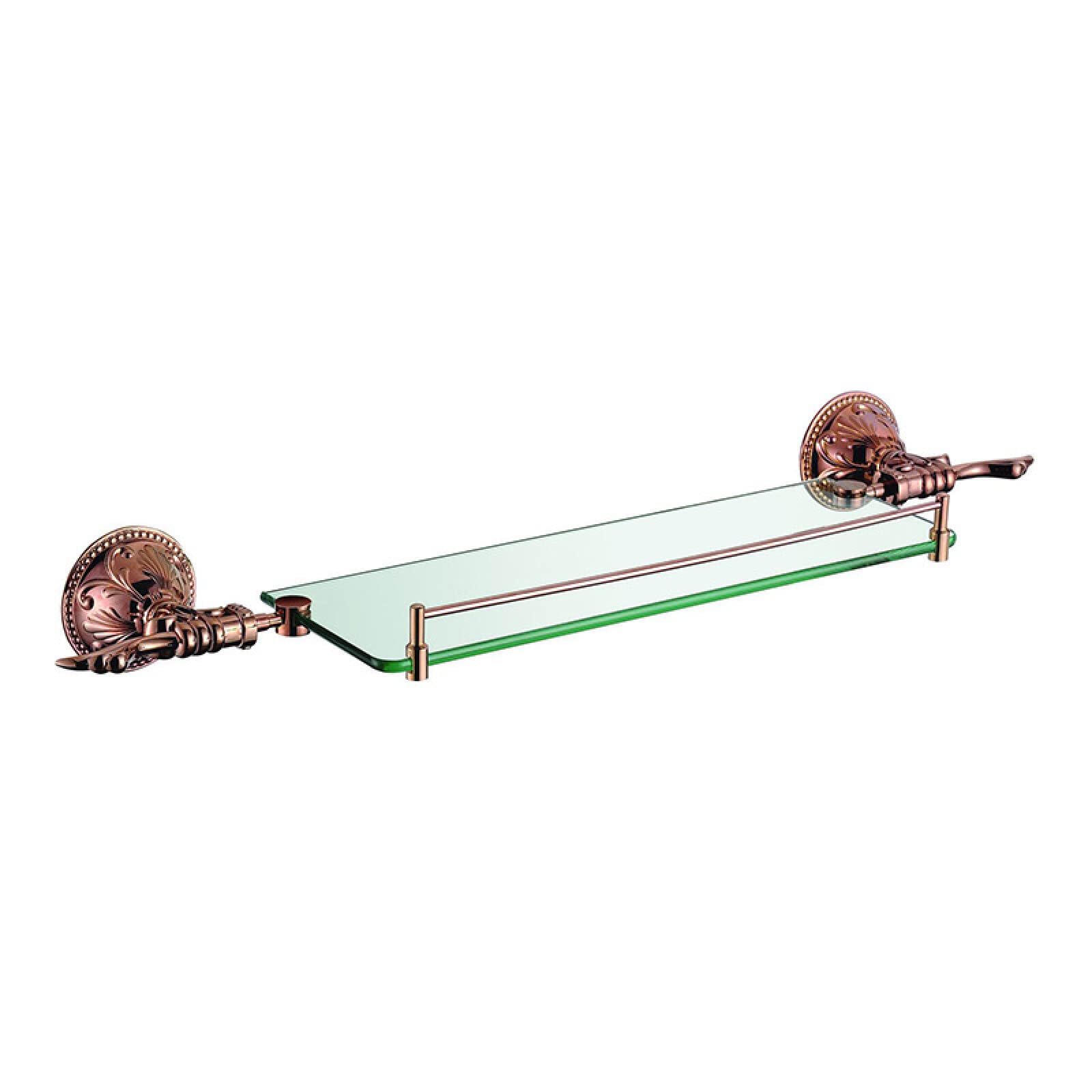 Set de Baño Cromado Zirconio Dorado Toallero de Papel Higiénico Dispensador de Jabón Toallero de Baño Colgante de Baño, Doble Varilla - Titanio Dorado