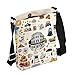 JYTAPP Tv Show Story Stars Hollow Crossbody Bag Luke's Diner Movie Fans Gift Bag Stars Hollow Character Tv Show Merch (beige)
