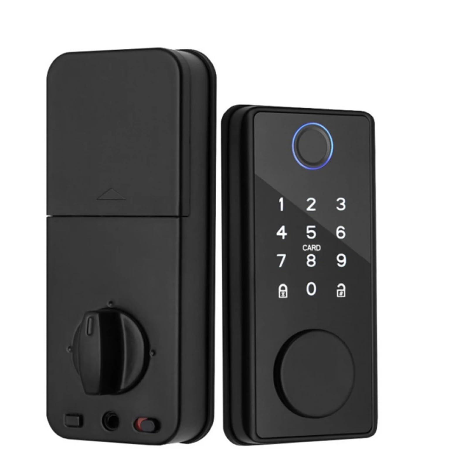 Oshpmbdlyfj Ld01-Tuya Smart Lock Deadbolt Lock With Latch Password Keyless Entry Door Lock With Touch Keypads Tuya Bluetooth App Unlock Auto Lock(Ld01-Tuya)