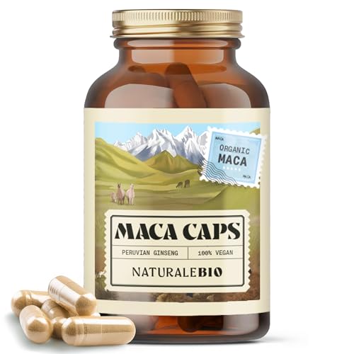 NaturaleBio Maca Andina Ecológica en Cápsulas...