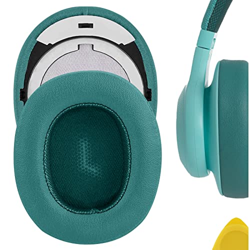 Geekria Replacement Ear Pads Compatible with JBL E55BT Headphones Ear Cushions, Repair Parts (Green)