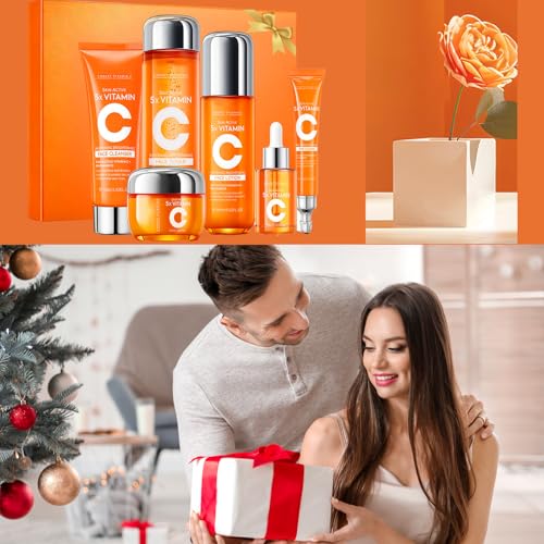 6-Piece Vitamin C Skincare Set for Radiant, Youthful Skin - Image 7