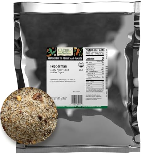 Frontier Co-op Organic Pepperman (Salt-Pepper Blend) 1lb image 4