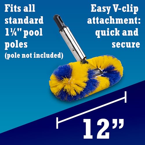 GoRound 360 Pro Pool Brush 12 inches