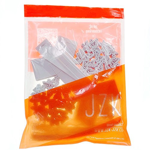 JZK 50x Farfalla scavata Bianco Scatolina