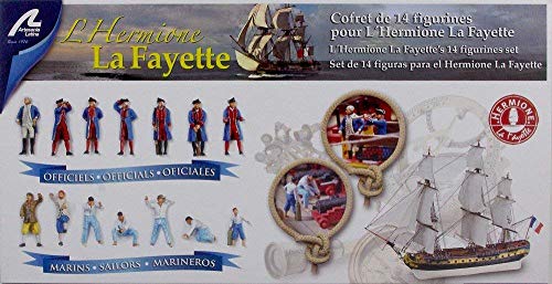 Artesanía Latina 22517F. Set de 14 Figurines en Métal 1/89 Hermione La Fayette