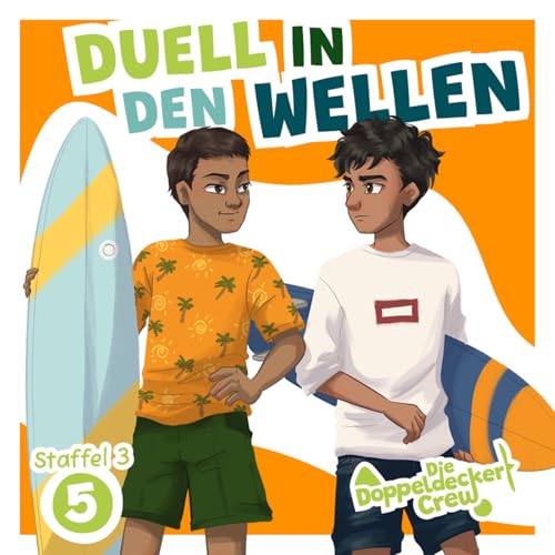 USA 5: Duell in den Wellen (2/3) | Die Doppeldecker Crew | Hörspiel für Kinder (Hörbuch) cover art