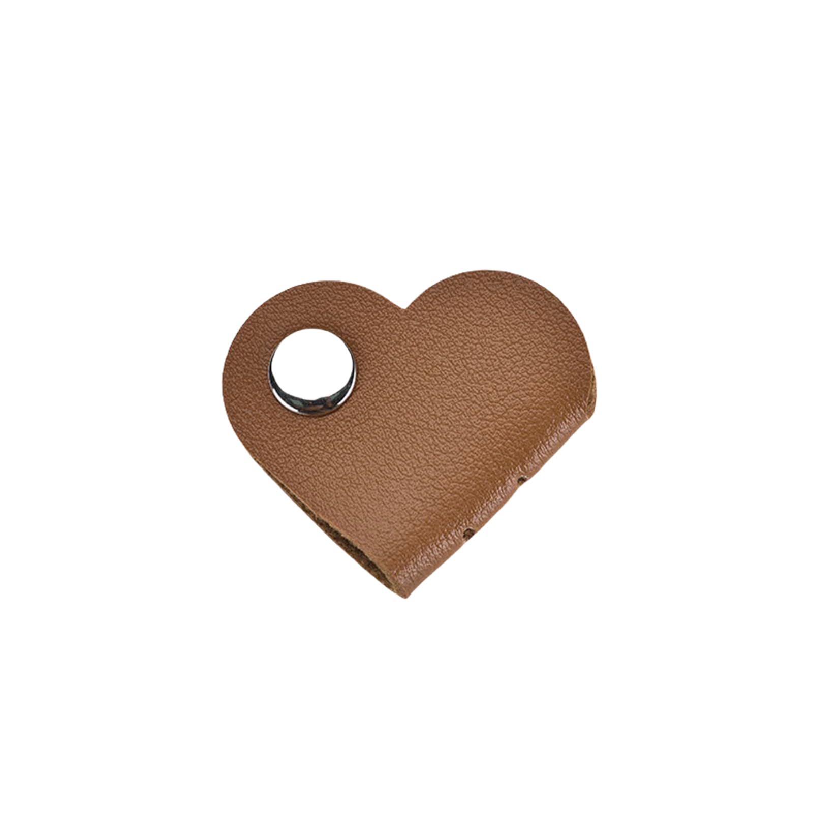 Multifunction Heart Shaped Earphone Cable Organiser PU Leather Cord Keeper for Electronics Accessories Storage Earphone Cable Management