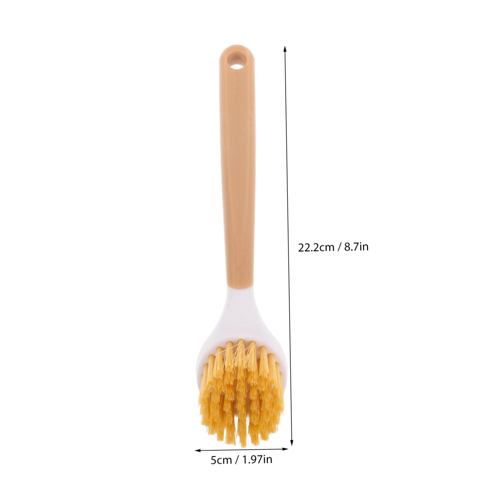 Alipis Versatile Kitchen Scrub Brush Pot Brush for Dishes Soft Bristles Kitchen Gadget