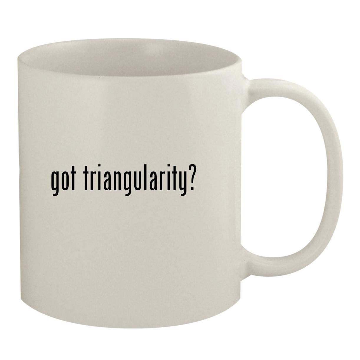 got triangularity? - 11oz White Coffee Mug