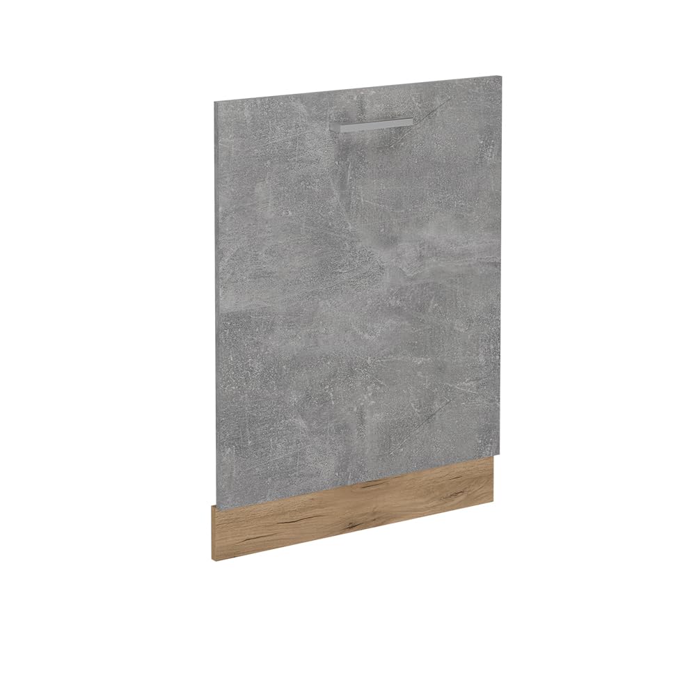 Vicco Geschirrspülblende R-Line, Beton, 60 cm