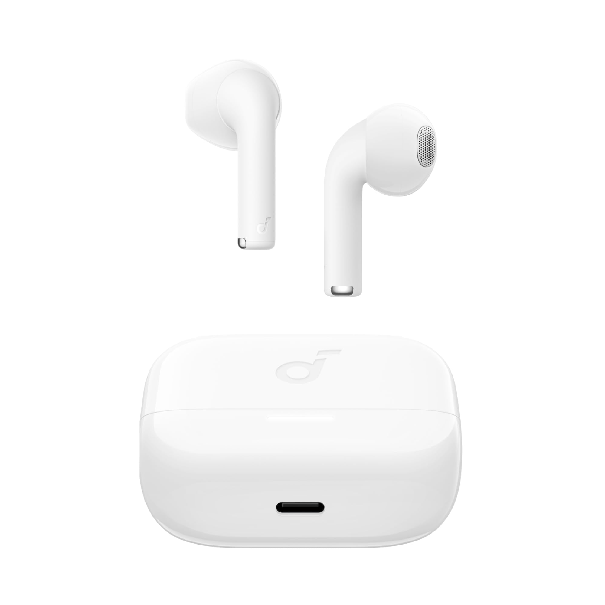 Soundcore K20i by Anker, Semi-in-Ear Earbuds, Bluetooth Wireless, 36H Playtime, Fast Charge, Clear Sound, Comfortable Fit, ENC 2-Mic Clear Calls, Custom EQ, IPX5, Bluetooth 5.3, App Control