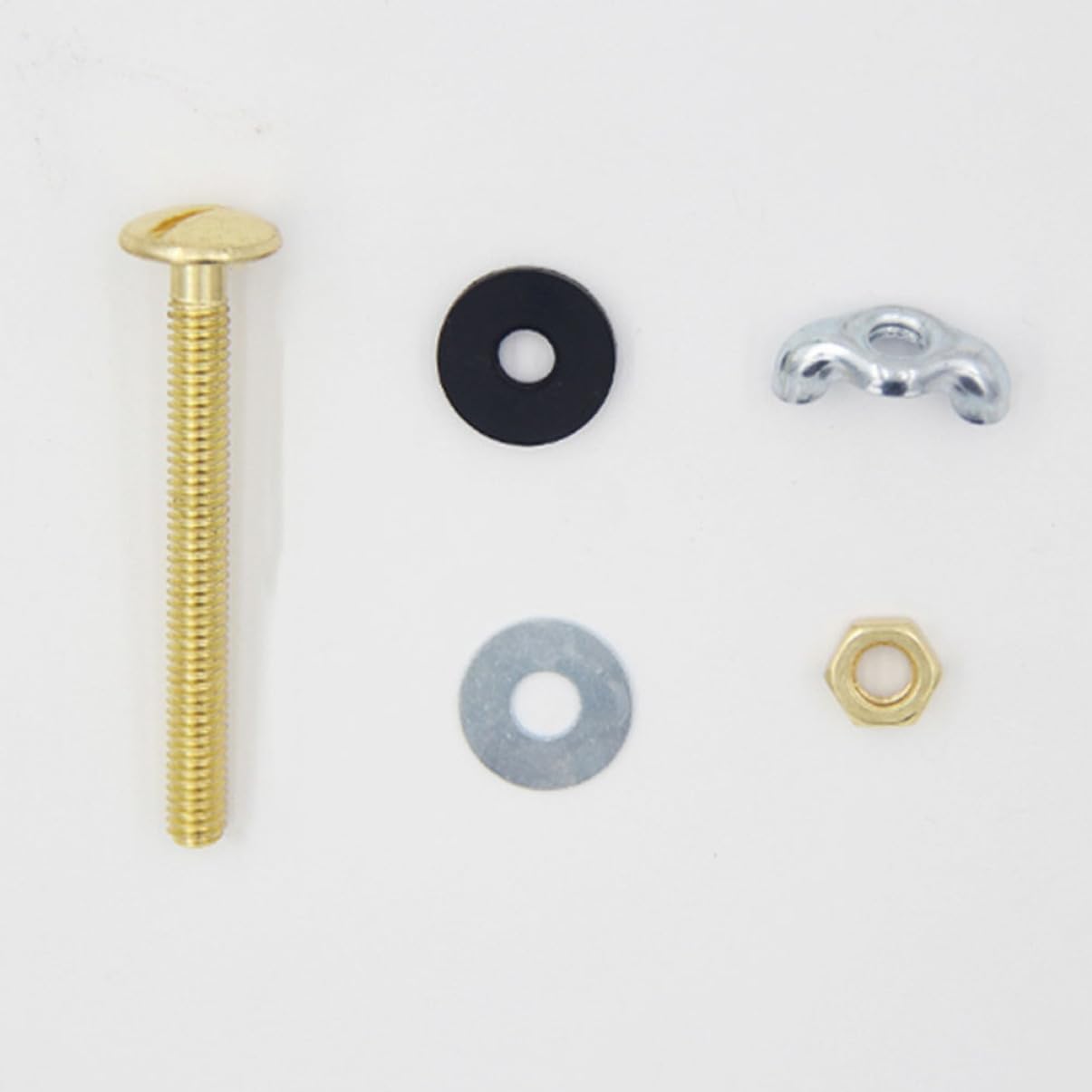 Gadpiparty 8stücke Toilettenspülkasten-bolzen Mit Dichtung Heavy-duty Befestigungen Langlebige Toilettensitz-bolzen Installieren Geeignet Für Wc-reparaturen Und Ersatz