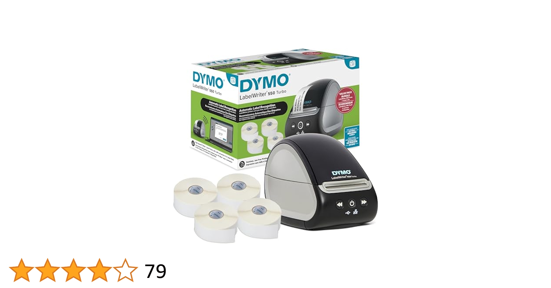 【新品】DYMO（ダイモ） ダイモ ラベルプリンター 550 Amazon | DYMO ダイモ ラベルライター 550 ターボ 感熱式 LAN