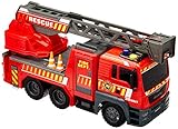 Der Dickie Toys MAN Feuerlöschzug Fire Engine macht die Kleinen selbst zu verantwortlichen Feuerwehrmännern und -frauen und bringt ihnen spielerisch den Beruf näher.
