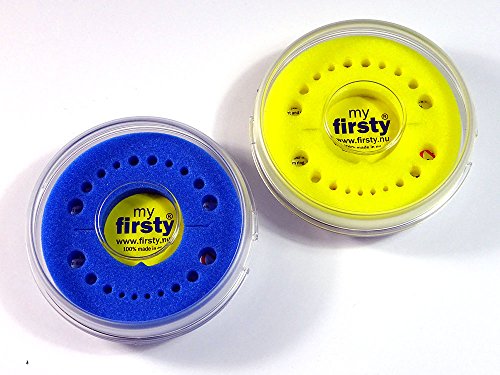 2 Combiset Baby Teeth Boxes (Yellow/Blue) Free Fridge Magnet, Ships Every Tuesday and Friday