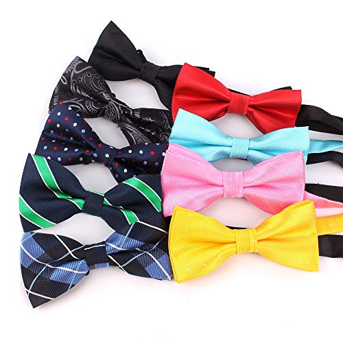 Gemay G.m Men's Bow Ties Adjustable Pre-Tied Bow-Ties For Men Boys Wedding Gifts #TOP1