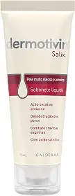 Dermotivin Sabonete Líquido Facial Para Acne Salix 70ml