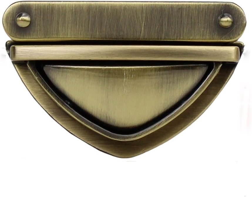 Metal Tuck Lock Closure Catch Clasp Snap Buckle Fasteners Leather Bag Case Handbag Purse(C)