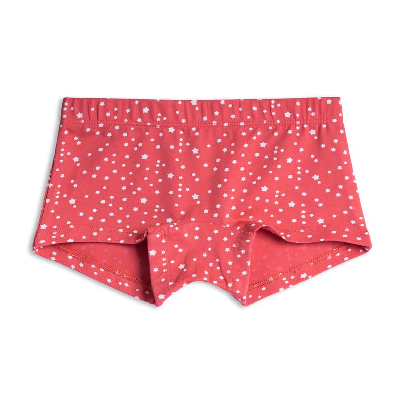 Image of Real Basics Girls Cotton Boxer Boyshorts Panties Underwear for Kids (Multicolor) Pack of 3